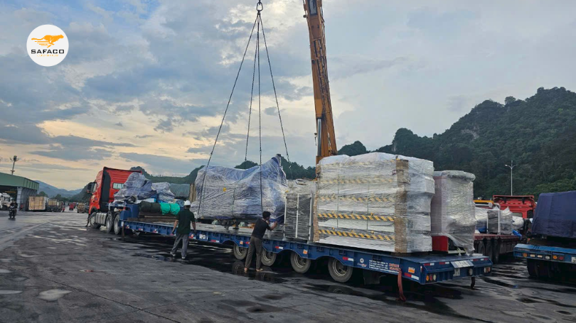 Bảng giá vận chuyển và ủy thác nhập hàng chính ngạch Trung Quốc tại SAFACO