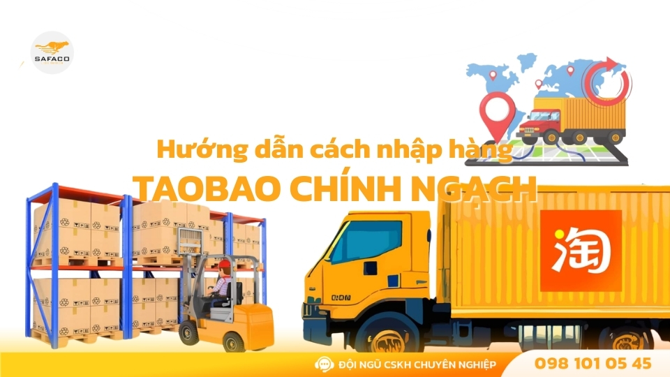 Hướng dẫn cách nhập hàng Taobao chính ngạch có hóa đơn VAT cho hộ kinh doanh
