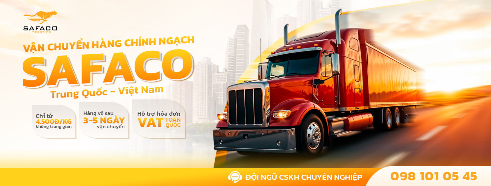 Kho vận chuyển hàng hóa SAFACO