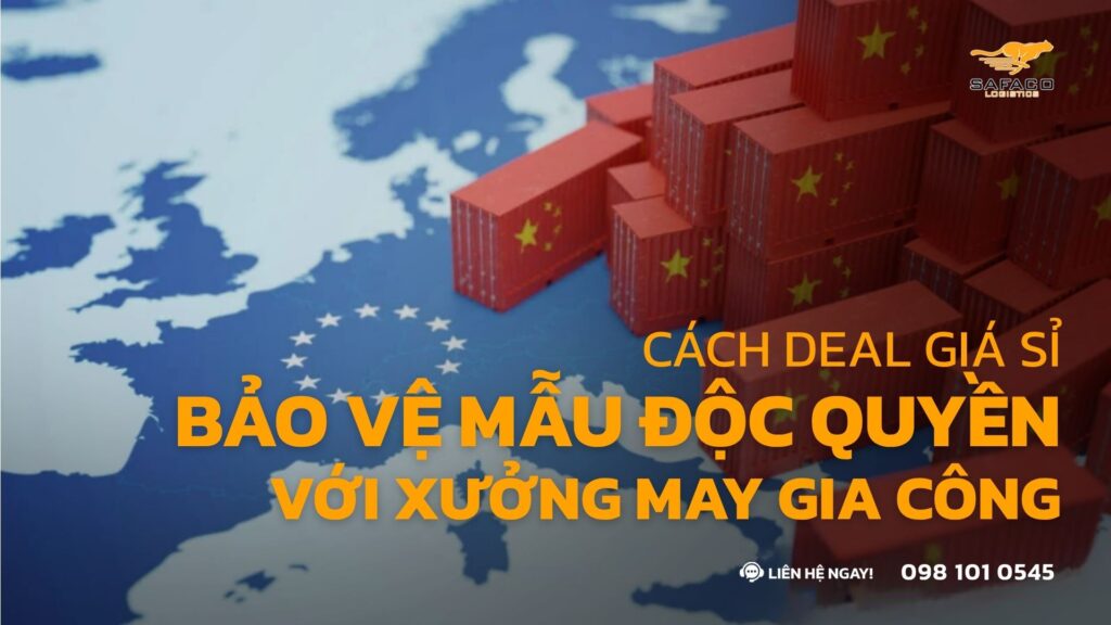 Cách deal giá sỉ (MOQ) và bảo vệ mẫu độc quyền với xưởng may gia công