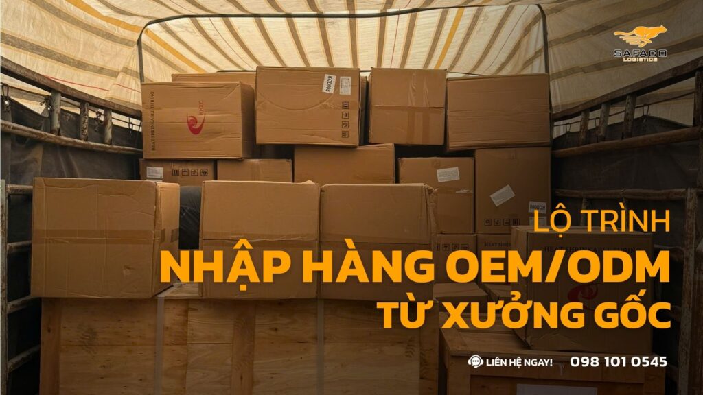 Nhập hàng OEM/ODM từ xưởng gốc: Lộ trình xây dựng thương hiệu riêng